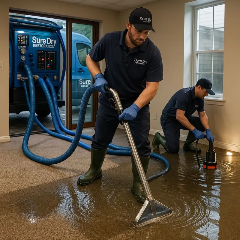 Water Extraction and Removal process in Rancho Palos Verdes, CA